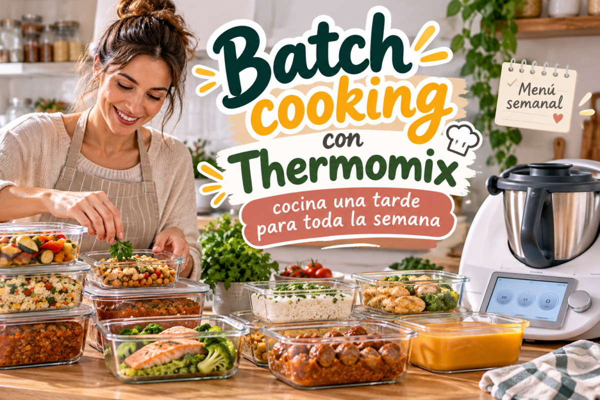 Ghid complet pentru gătitul în serie cu Thermomix pentru a vă organiza săptămâna
